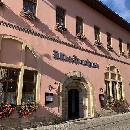 Altes Brauhaus Hotell Weißenfels Exteriör bild