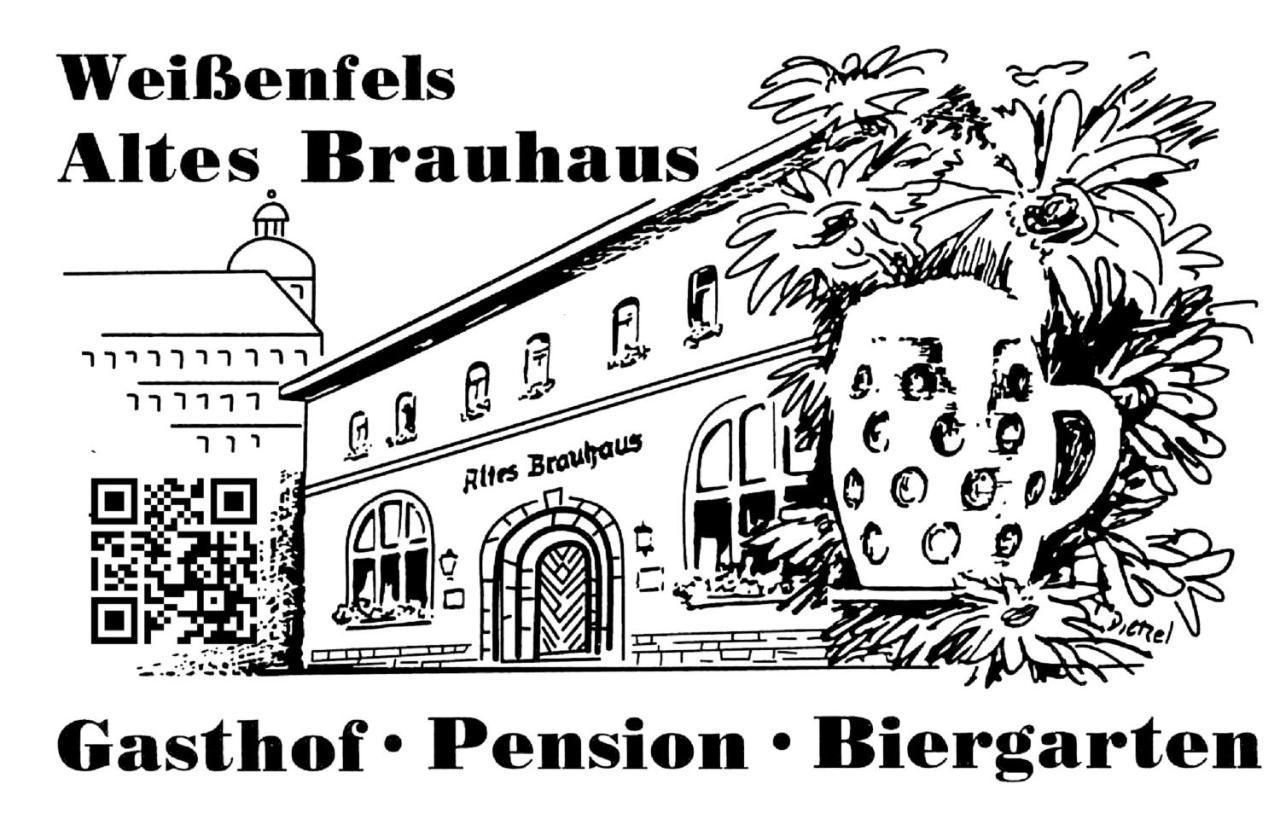 Altes Brauhaus Hotell Weißenfels Exteriör bild